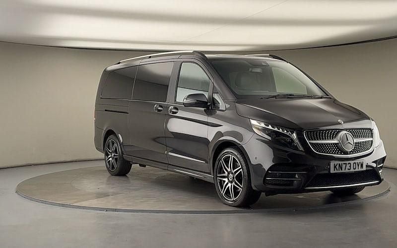 Grey Used 2023 Mercedes V300 AMG line MPV | £60,750 (Good price) - Image 1/4