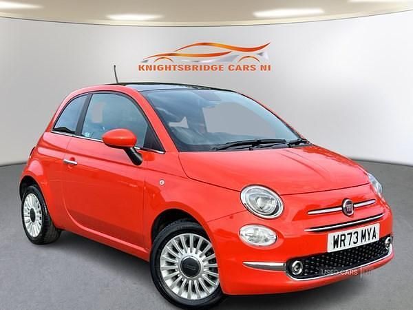 Orange Used 2023 Fiat 500 Hatchback | £7,995 (Super price) - Image 1/4