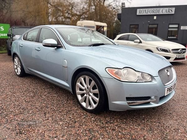 Blue Used 2011 Jaguar XF Premium Luxury Sedan | £3,895 (Fair price) - Image 1/4
