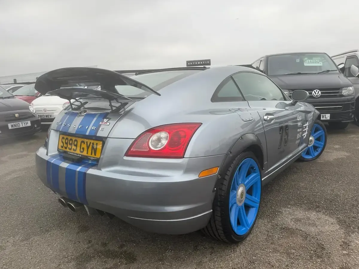 Used Chrysler Crossfire 215 HP (158 kW) 2004 Blue Coupe