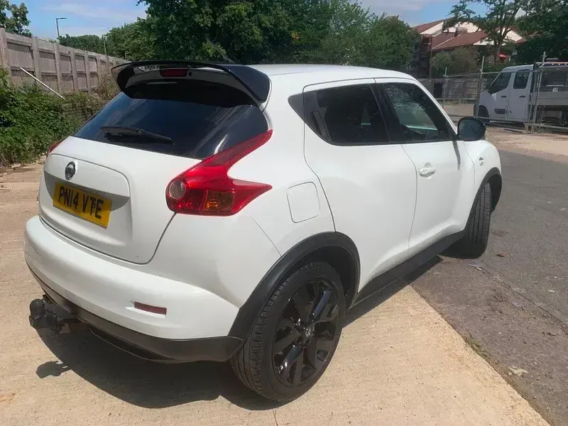 Used Nissan Juke N-TEC 117 HP (86 kW) 2014 White SUV
