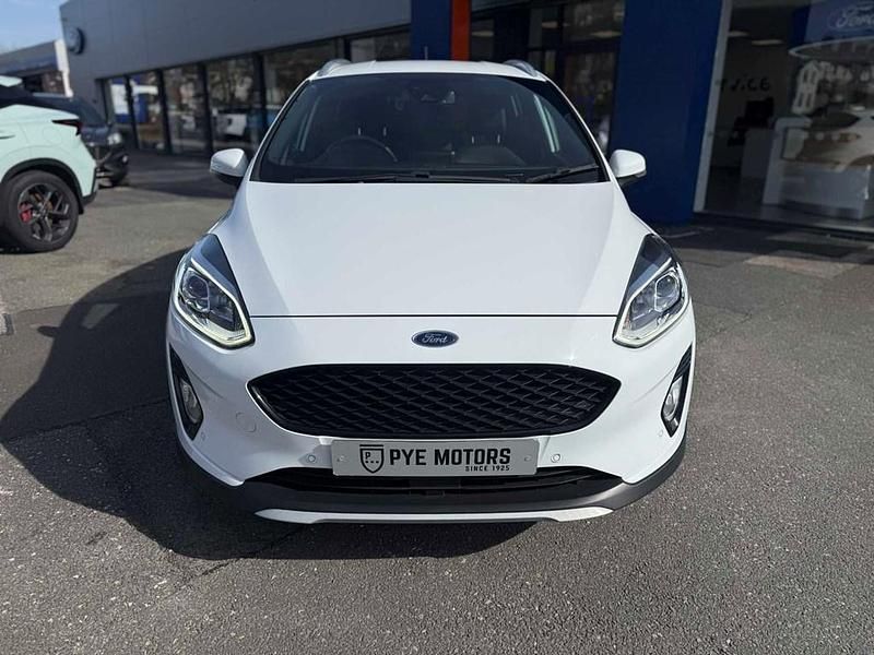 Used Ford Fiesta Active X 2020 Frozen white Hatchback