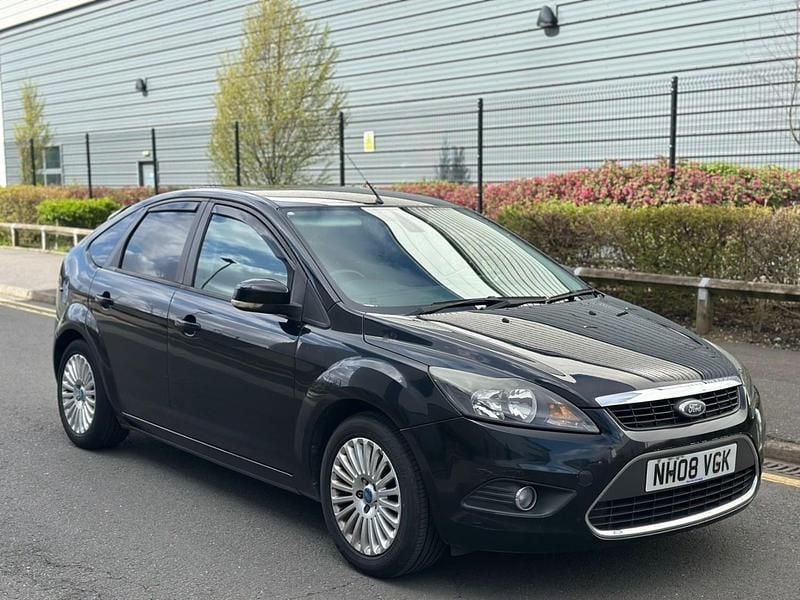 Used Ford Focus Titanium 123 HP (90 kW) 2008 Black Hatchback