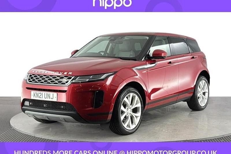 Used Land Rover Range Rover evoque SE 163 HP (119 kW) 2021 Red SUV