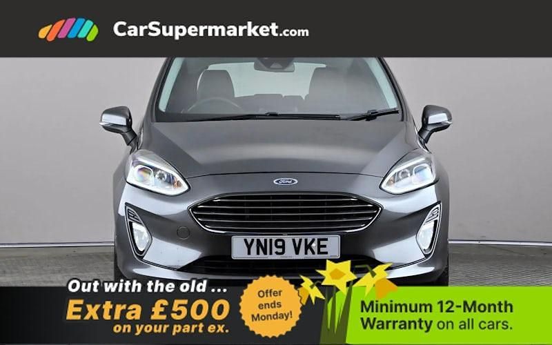 Used Ford Fiesta Zetec 86 HP (63 kW) 2019 Grey Hatchback