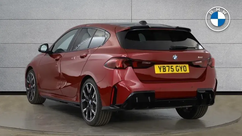 New BMW 120 M Sport 168 HP (123 kW) 2025 Red Hatchback