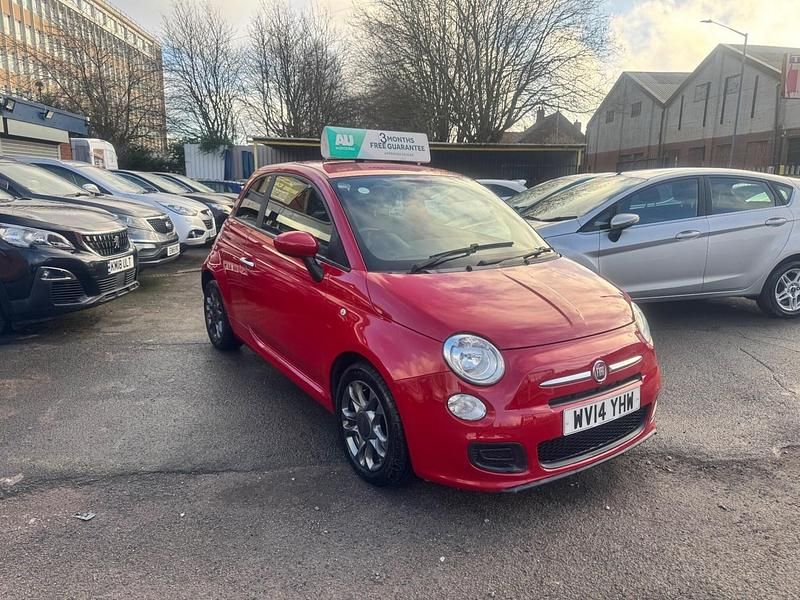 Used Fiat 500 S 69 HP (50 kW) 2014 Red Hatchback