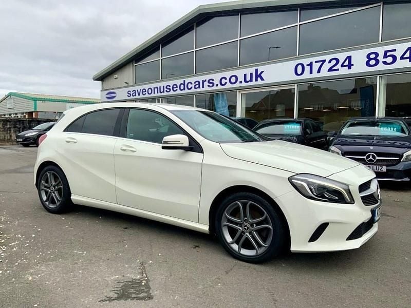 White Used 2018 Mercedes A200 Sport Edition Hatchback | £8,980 (Good price) - Image 1/4