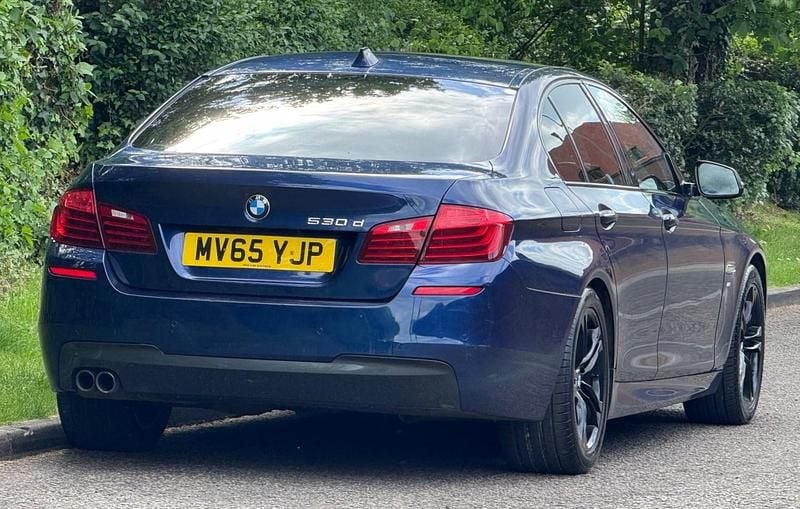 Used BMW 530 M Sport 2015 Blue Sedan