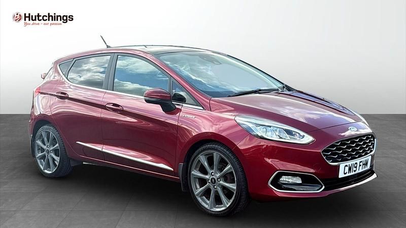 Red Used 2019 Ford Fiesta Vignale Hatchback | £14,858 (A bit pricey) - Image 1/4