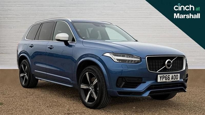 Blue Used 2016 Volvo XC90 R-Design SUV | £20,243 (Fair price) - Image 1/4