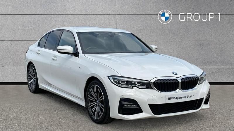 White Used 2022 BMW 318 M Sport Sedan | £19,995 (Fair price) - Image 1/4