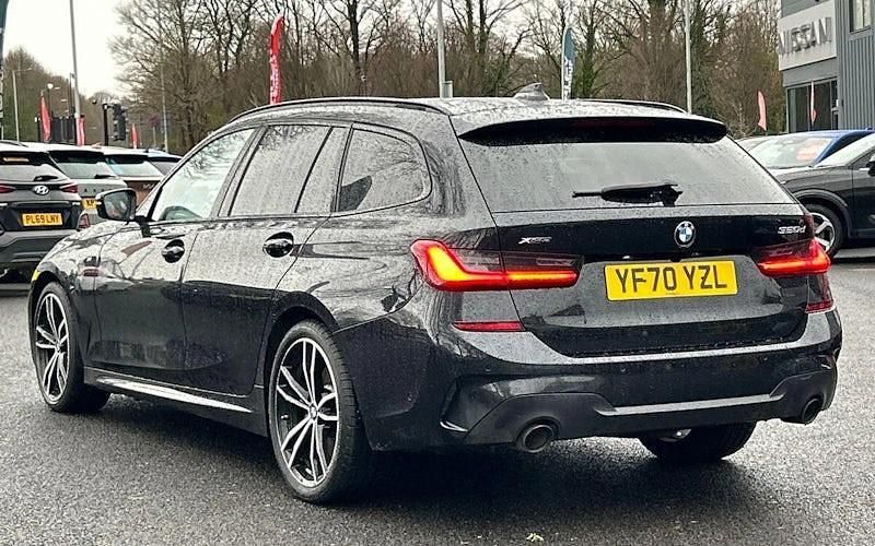Used BMW 320 M Sport 190 HP (139 kW) 2021 Black Estate