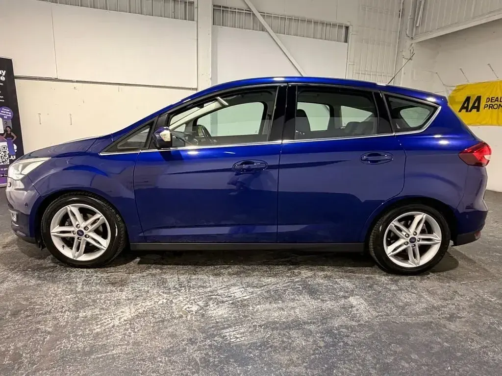 Used Ford C-MAX Titanium X 125 HP (91 kW) 2016 Blue MPV