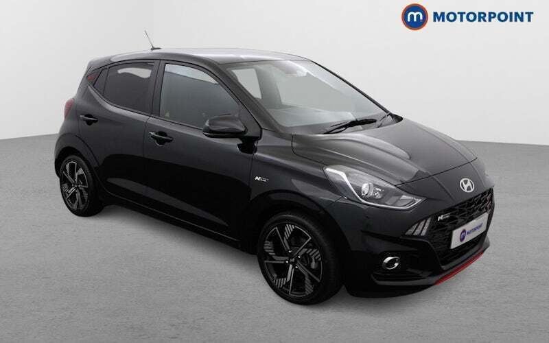 Black Used 2024 Hyundai i10 N Line Hatchback | £14,599 (Fair price) - Image 1/4