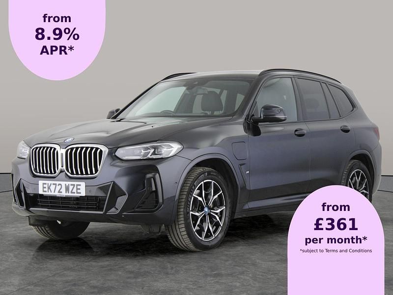 Black Used 2022 BMW X3 M Sport SUV | £24,405 (Fair price) - Image 1/2