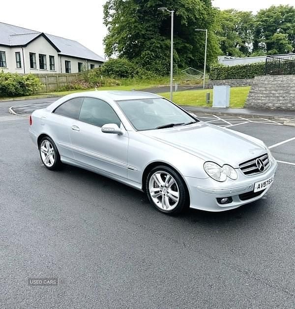 Silver Used 2007 Mercedes CLK320 Avantgarde Coupe | £2,995 (Expensive) - Image 1/4