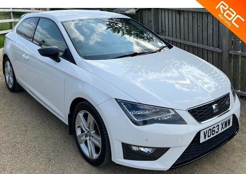 White Used 2013 Seat Leon FR Hatchback | £5,995 (Fair price) - Image 1/3