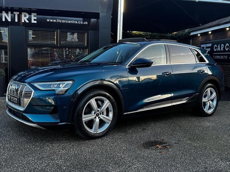 Used Audi e-tron 300 kW (408 HP) 2020 Blue SUV