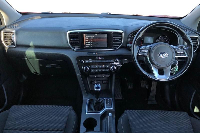 Used Kia Sportage 177 HP (130 kW) 2019 Red SUV