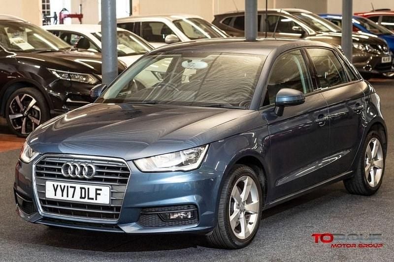 Blue Used 2017 Audi A1 Sportback Sport Hatchback | £8,795 (Fair price) - Image 1/4