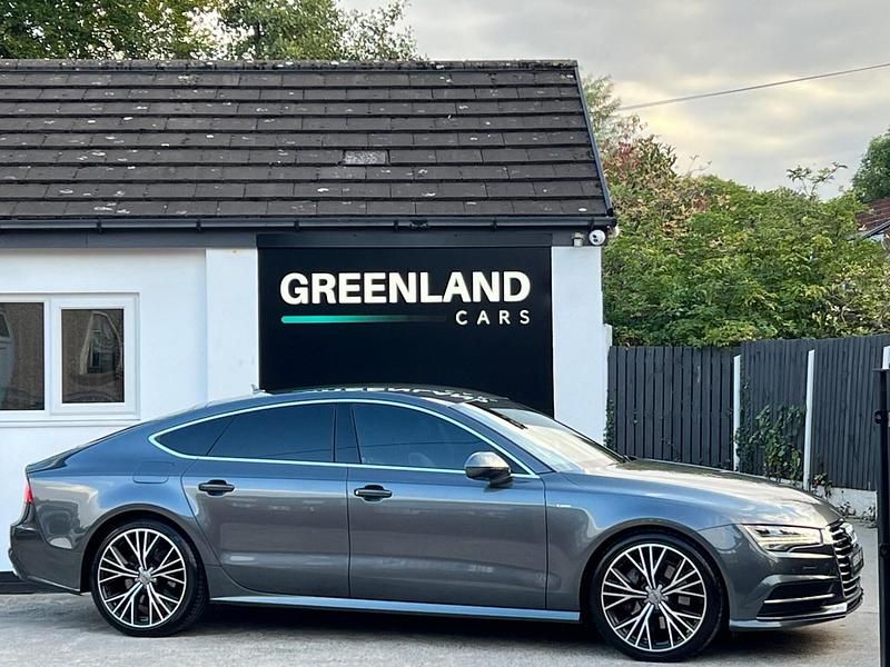 Grey Used 2017 Audi A7 Black Edition Hatchback | £17,494 (Fair price) - Image 1/4