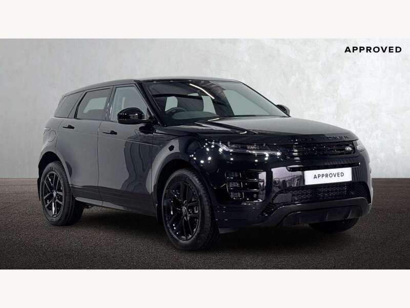 Black Used 2025 Land Rover Range Rover evoque SE Dynamic SUV | £40,150 (A bit pricey) - Image 1/4