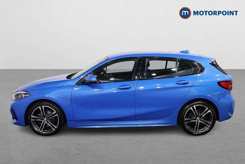 Used BMW 118 M Sport 136 HP (100 kW) 2021 Blue Hatchback