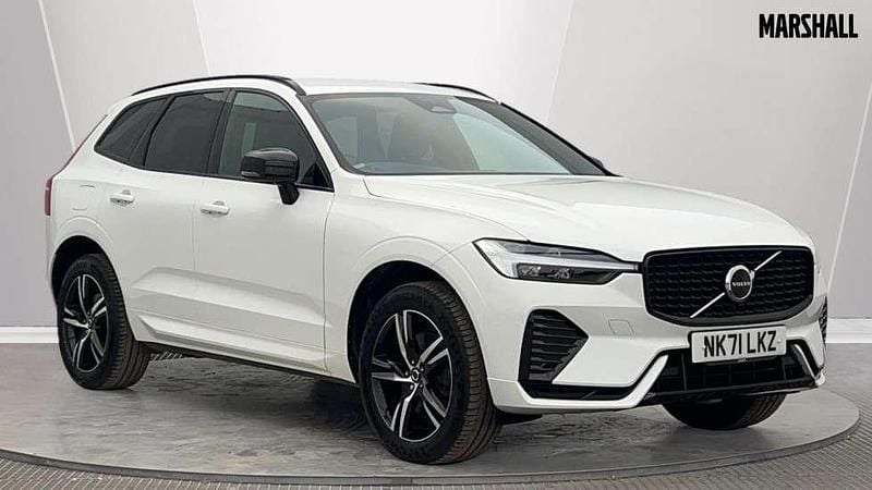 White Used 2021 Volvo XC60 R-Design SUV | £30,349 (Fair price) - Image 1/4