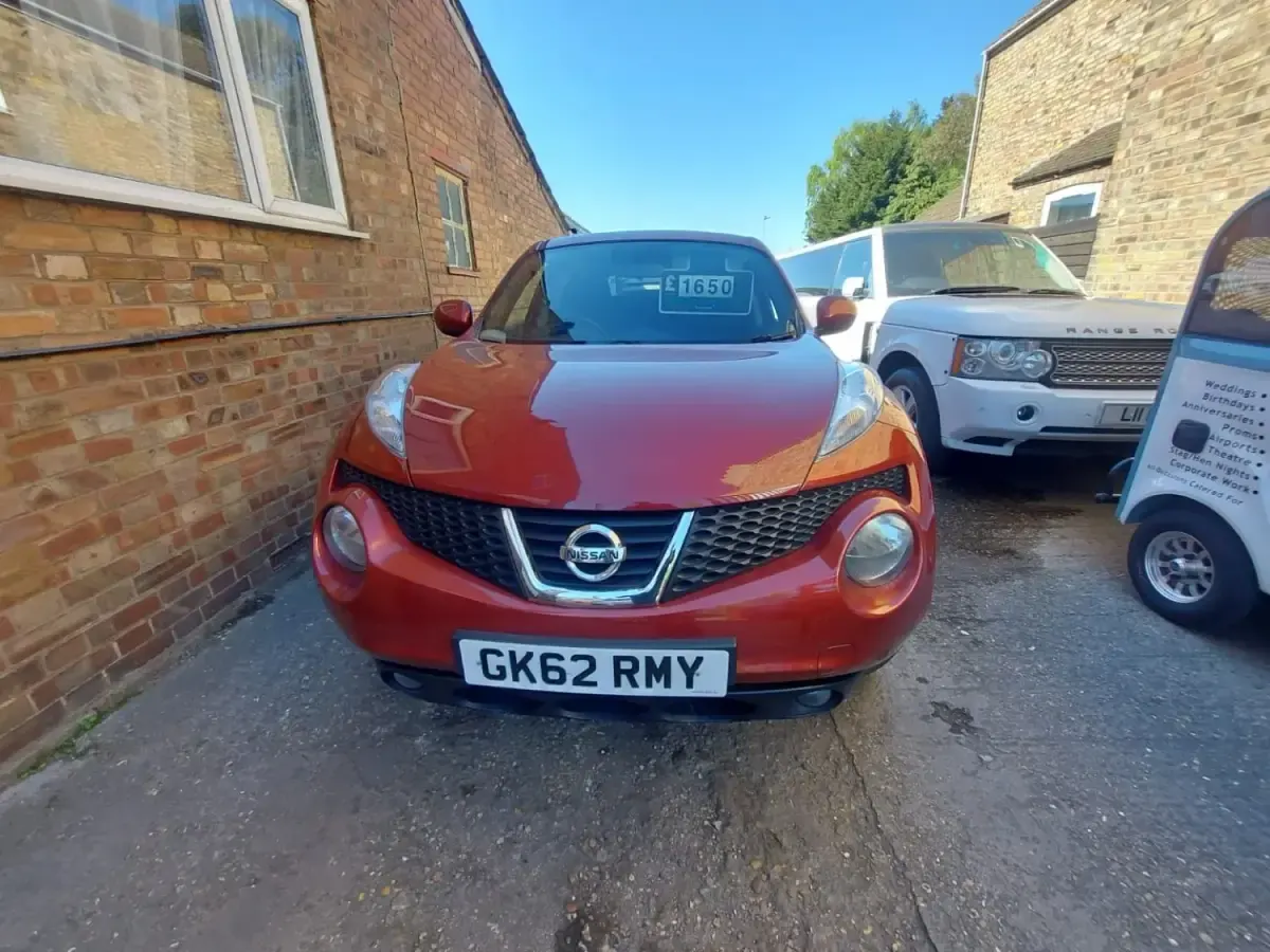 Gebraucht Nissan Juke Acenta Premium 2012 Rot SUV
