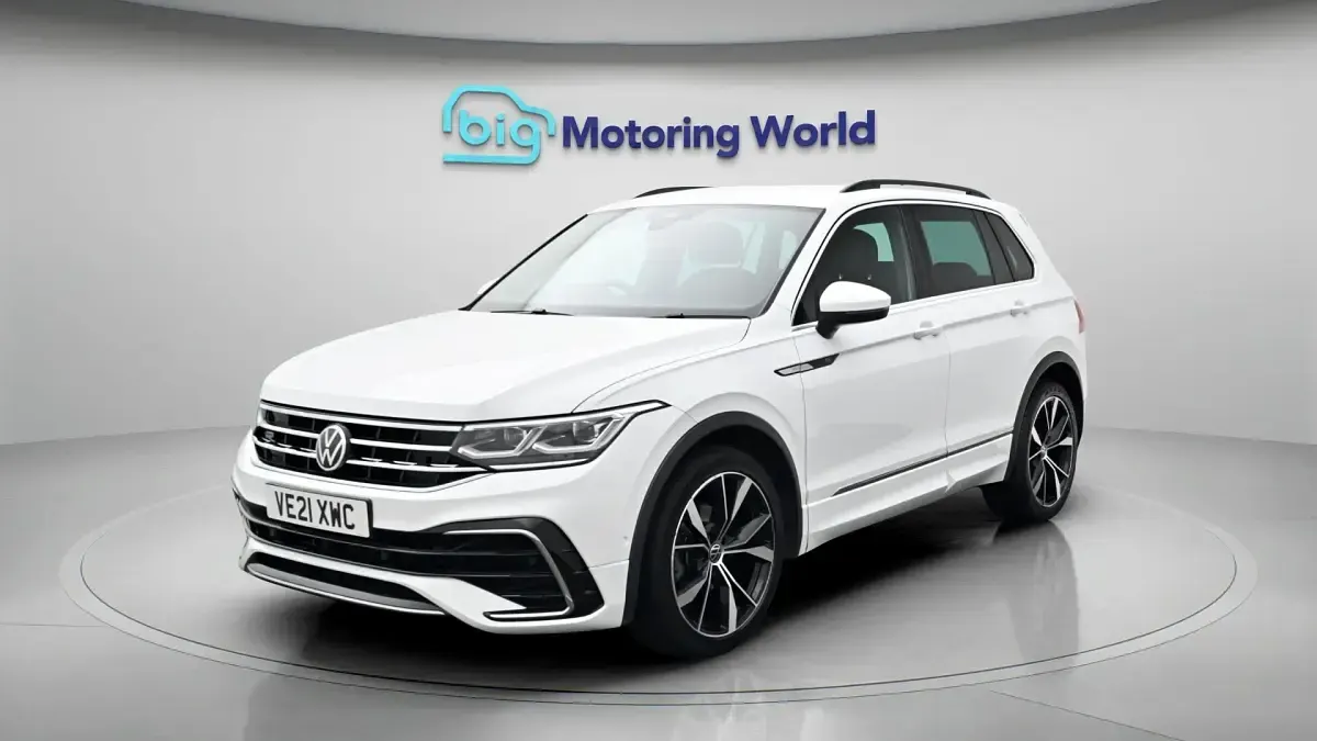 Used VW Tiguan R-line 150 HP (110 kW) 2021 White SUV