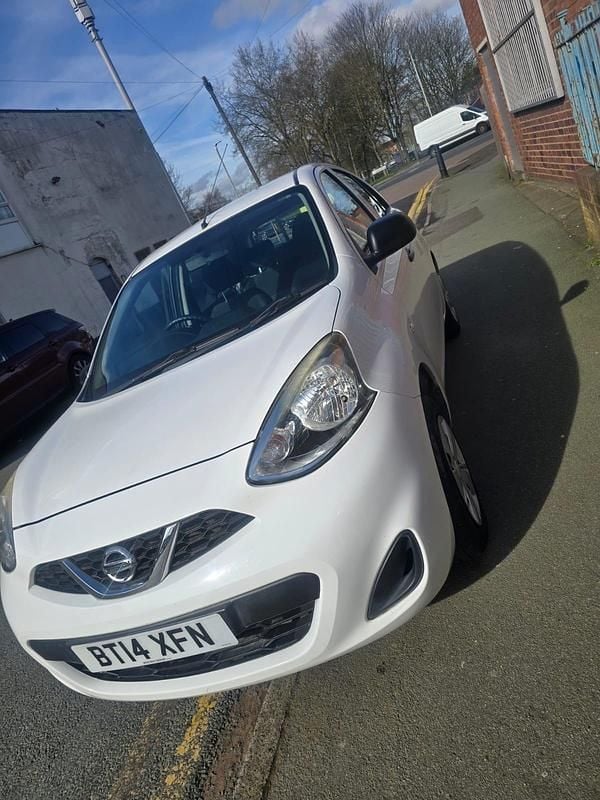 Used Nissan Micra Visia 2014 White Hatchback