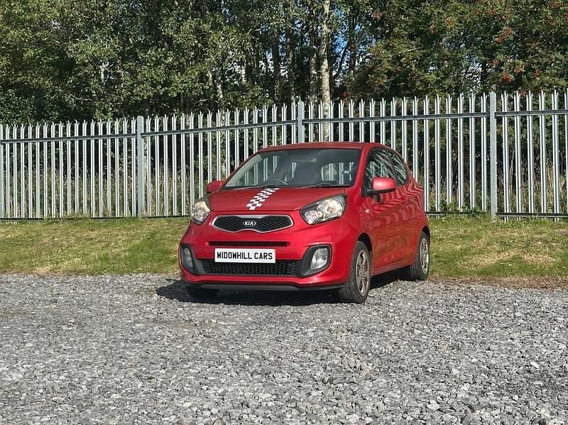 Red Used 2013 Kia Picanto Hatchback | £1,895 (Good price) - Image 1/4