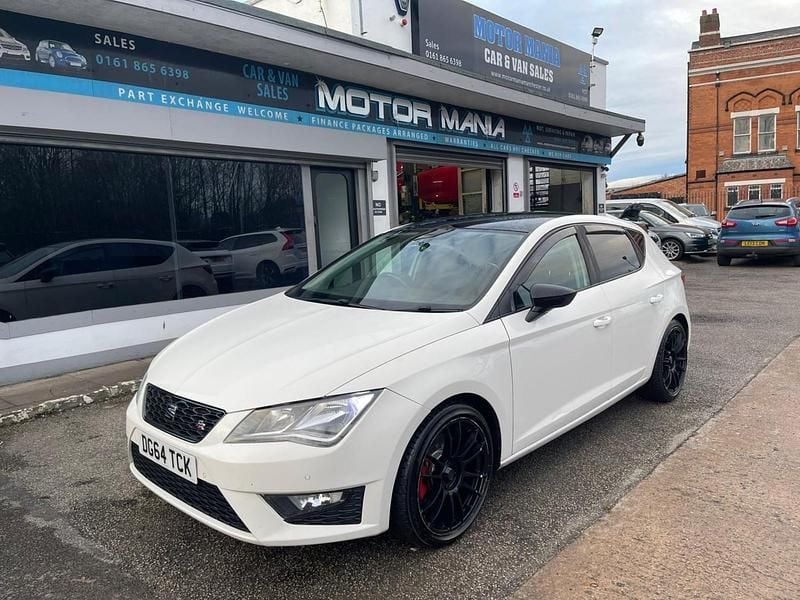 White Used 2014 Seat Leon FR Hatchback | £2,995 (Super price) - Image 1/4