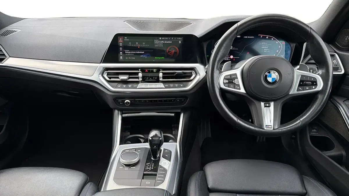 Used BMW M340 M Sport 369 HP (271 kW) 2021 Blue Sedan