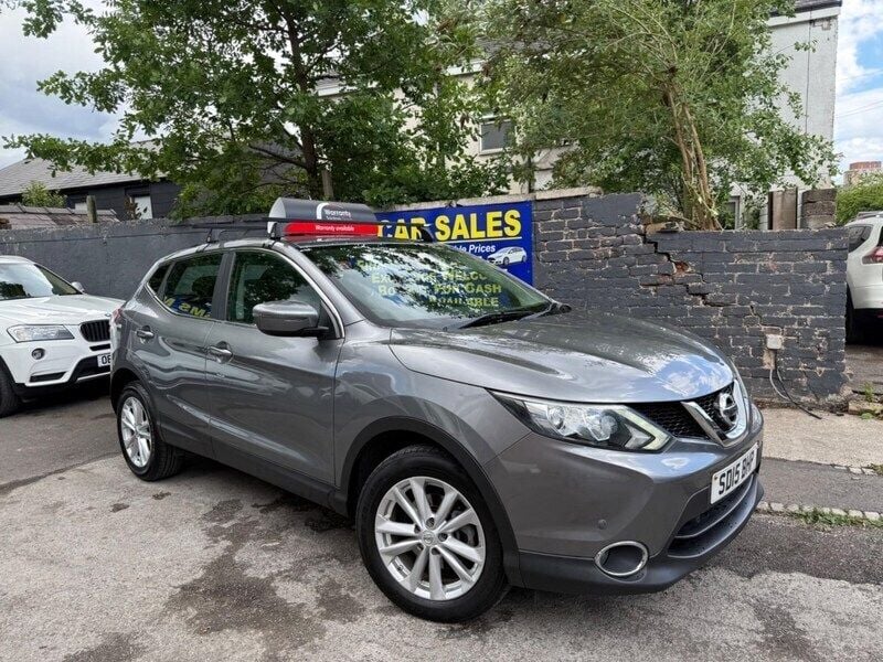 Grey Used 2015 Nissan Qashqai Acenta SUV | £5,150 (Good price) - Image 1/4