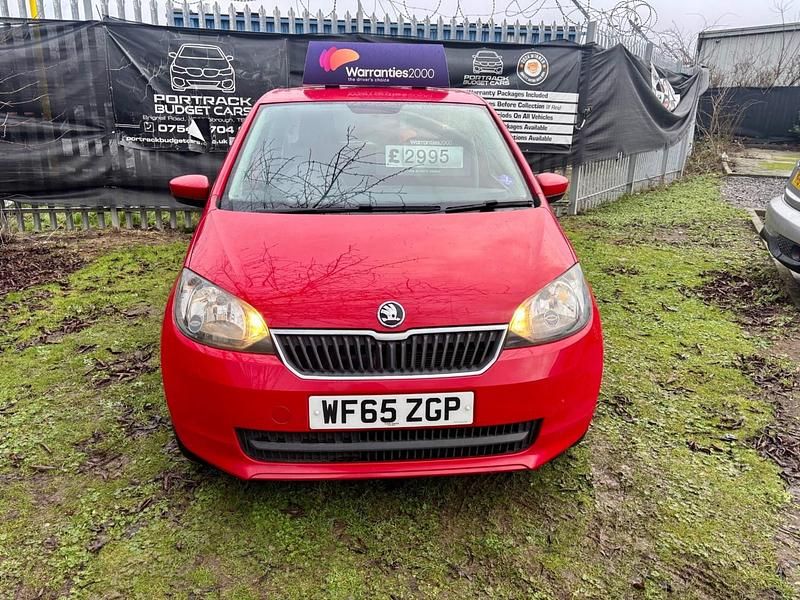 Red Used 2015 Skoda Citigo SE Hatchback | £2,995 (Fair price) - Image 1/4
