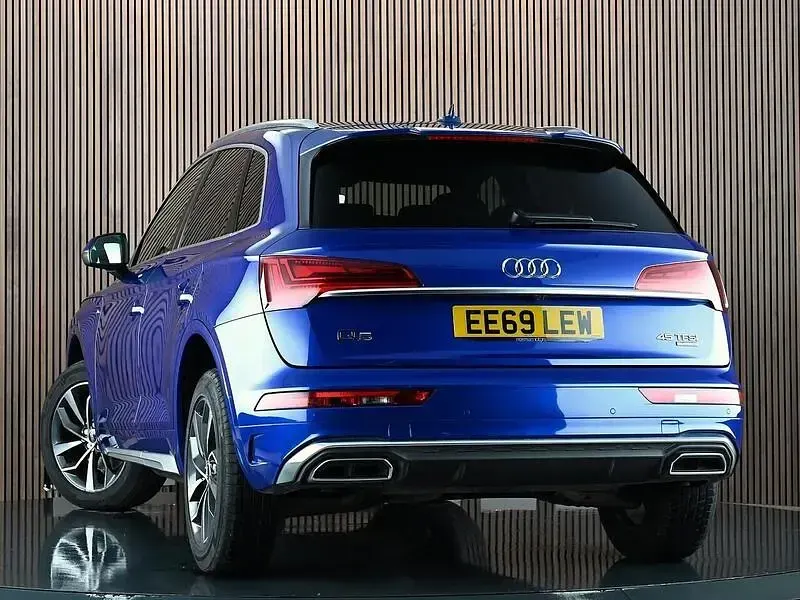 Used Audi Q5 S-Line 265 HP (194 kW) 2022 Blue SUV