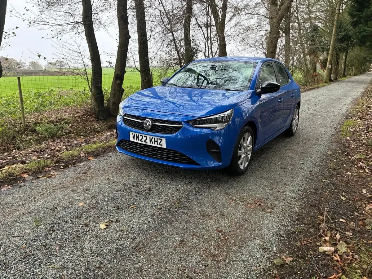 Used Vauxhall Corsa Edition 75 HP (55 kW) 2022 Blue Hatchback