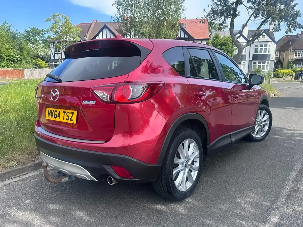 Second-hand Mazda CX-5 Inclusive 175 CP (128 kW) 2014 Roșu SUV