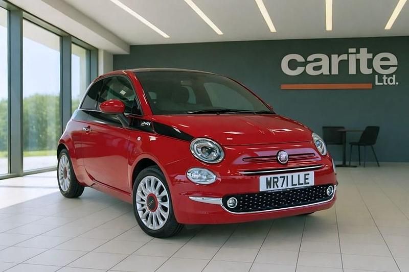 Used 2022 Fiat 500 Red Hatchback | £10,695 (Fair price) - Image 1/1