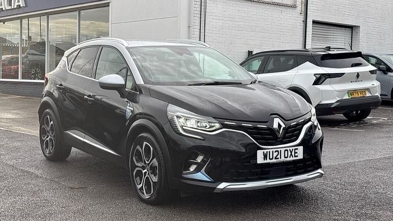 Diamond black Used 2021 Renault Captur SUV | £14,468 (Good price) - Image 1/1