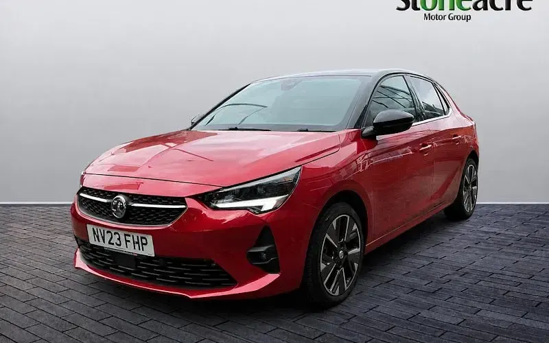 Used Vauxhall Corsa-e Ultimate 100 kW (136 HP) 2025 Red Hatchback