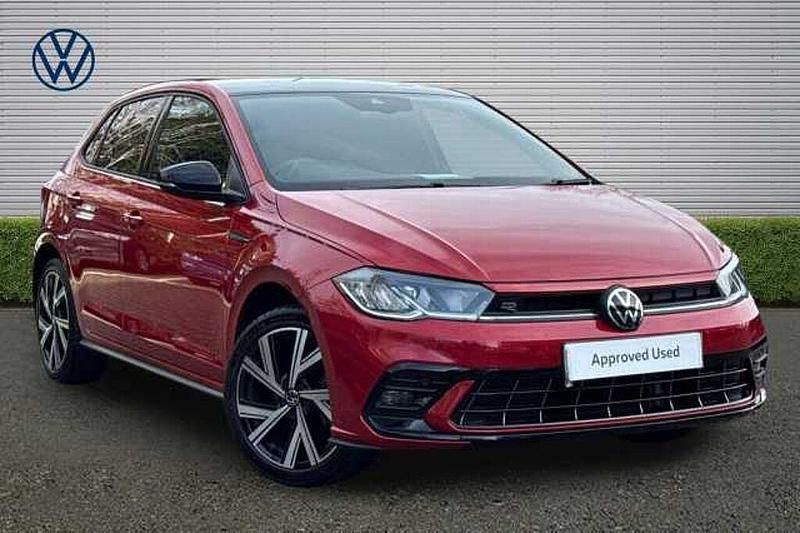 Used VW Polo R-line 95 HP (69 kW) 2024 Red Hatchback