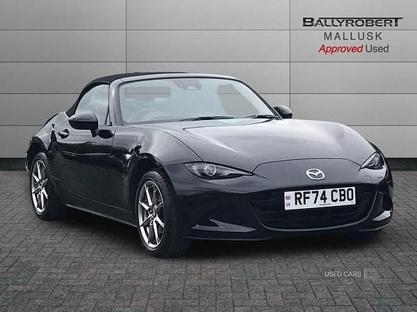 Used Mazda MX5 Exclusive-Line 132 HP (97 kW) 2025 Black Cabriolet