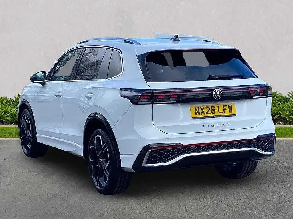 New VW Tiguan R-line 150 HP (110 kW) 2026 White SUV