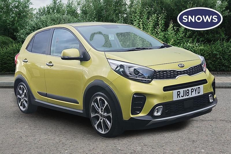 Used Kia Picanto X-Line 83 HP (61 kW) 2018 Green Hatchback