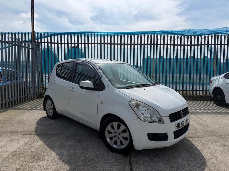 Używany Suzuki Splash GLS 86 KM (63 kW) 2008 Biały Hatchback