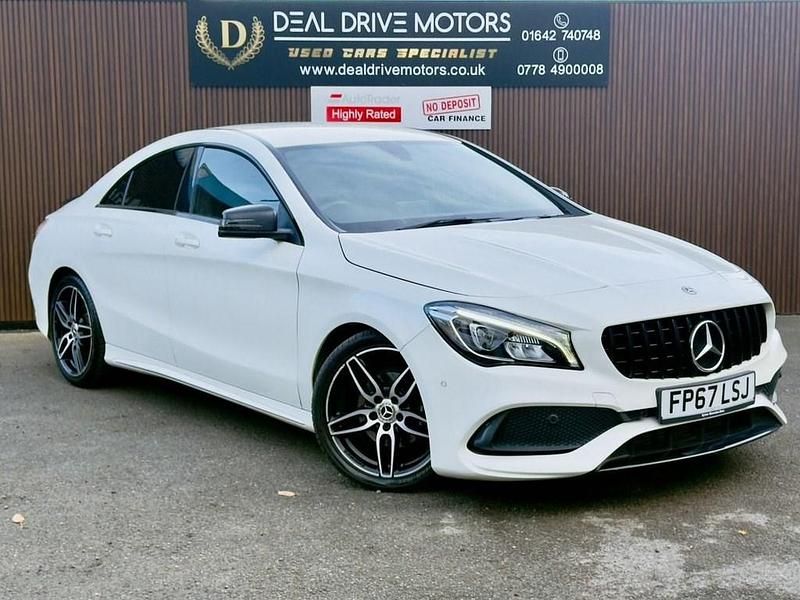 White Used 2017 Mercedes CLA200 AMG line Sedan | £11,990 (Fair price) - Image 1/4