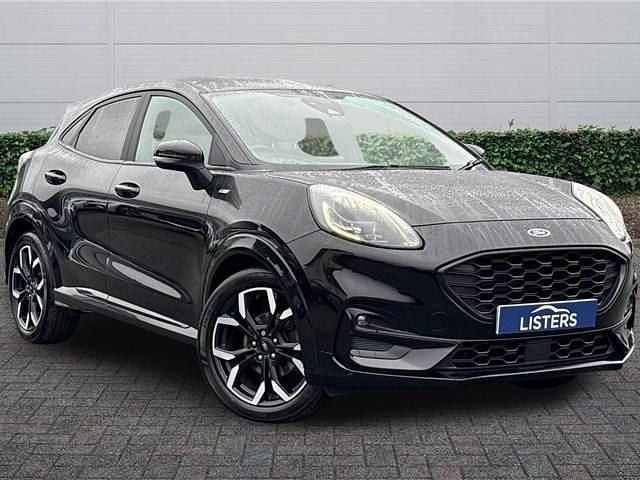 Black Used 2020 Ford Puma Gen-E ST-Line X Hatchback | £13,290 (A bit pricey) - Image 1/4